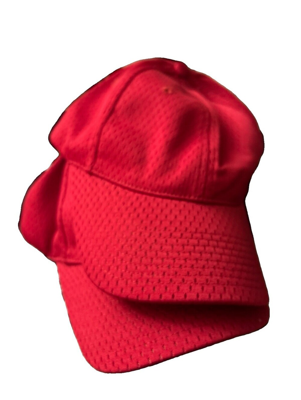Youth YC833 Port Authority Youth Red Mesh Cap